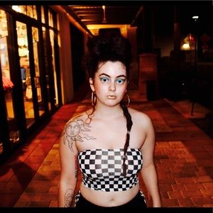 Tops - Checkered tube top! Tops - Checkered tube top!